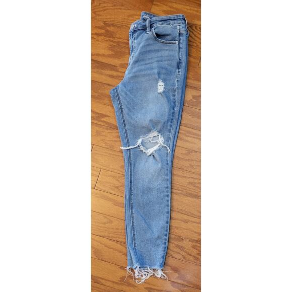 Old Navy Jeans Women Size 10 High Rise Rockstar Super Skinny Denim - Picture 7 of 10